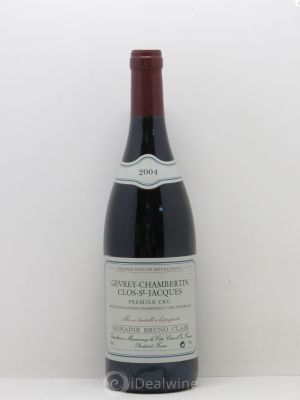 Gevrey-Chambertin 1er Cru Clos Saint-Jacques Bruno Clair (Domaine)  2004 - Lot of 1 Bottle