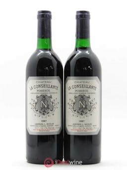 Château la Conseillante  1987 - Lot of 2 Bottles