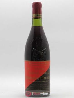 Châteauneuf-du-Pape Cuvée Rouge et noir Domaine de Saint Préfert 1985 - Lot de 1 Bouteille