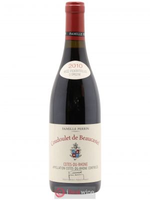 Côtes du Rhône Coudoulet de Beaucastel Jean-Pierre & François Perrin  2010 - Lot of 1 Bottle