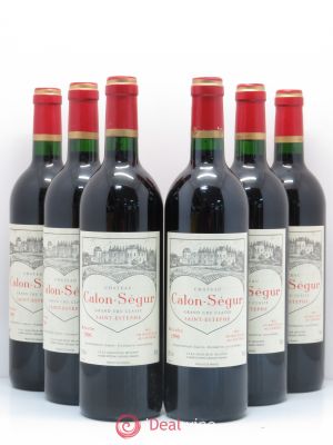 Château Calon Ségur 3ème Grand Cru Classé  1996 - Lot of 6 Bottles