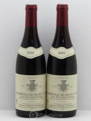 Chambolle-Musigny 1er Cru Les Feusselotes Domaine Moine-Hudelot  2001 - Lot of 2 Bottles