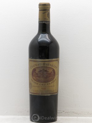 Château Batailley 5ème Grand Cru Classé  1926 - Lot of 1 Bottle