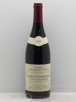 Gevrey-Chambertin 1er Cru Craipillot Confuron-Cotetidot  2005 - Lot de 1 Bouteille