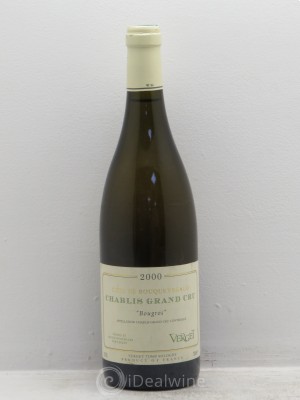 Chablis Grand Cru Bougros Verget Côtes de Bouqueyraud (sans prix de réserve) 2000 - Lot de 1 Bouteille