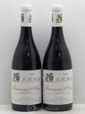 Pommard 1er Cru Les Jarolières Domaine Jean-Marc Boillot  1999 - Lot of 2 Bottles