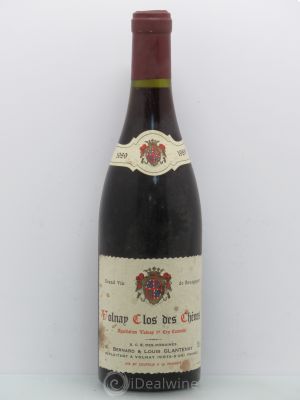 Volnay 1er Cru Clos Des Chenes Glantenay 1989 - Lot of 1 Bottle