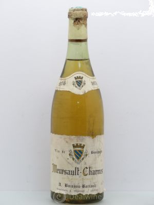 Meursault 1er Cru Charmes - Buisson Battault 1976 - Lot of 1 Bottle