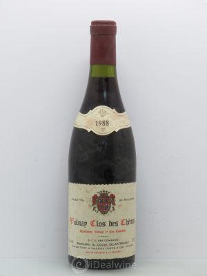 Volnay 1er Cru Clos Des Chenes Glantenay 1988 - Lot de 1 Bouteille