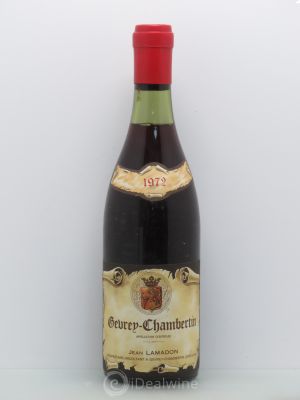 Gevrey-Chambertin J. Lamadon 1972 - Lot of 1 Bottle