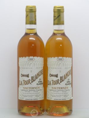 Château la Tour Blanche 1er Grand Cru Classé  1988 - Lot of 2 Bottles