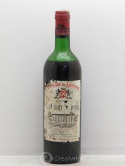 - Château La Croix Saint-André 1972 - Lot of 1 Bottle