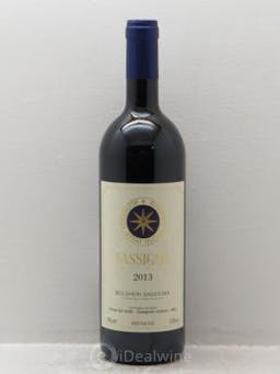 Bolgheri DOC Sassicaia Famille Incisa della Rochetta  2013 - Lot of 1 Bottle