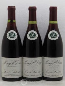 Morey Saint-Denis Louis Latour (no reserve) 1979 - Lot of 3 Bottles