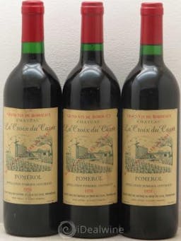 Château la Croix du Casse  1970 - Lot of 3 Bottles
