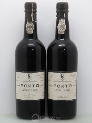 Porto JCR 1970 - Lot of 2 Bottles