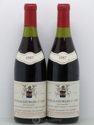 Nuits Saint-Georges 1er Cru Les Damodes Machard De Gramont 1987 - Lot of 2 Bottles