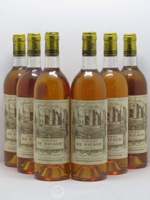 Loupiac Château de Ricaud (no reserve) 1983 - Lot of 6 Bottles