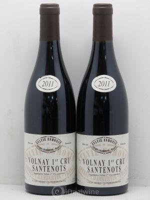 Volnay 1er Cru Santenots Sylvie Esmonin (no reserve) 2011 - Lot of 2 Bottles