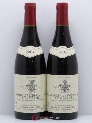 Chambolle-Musigny 1er Cru Les Charmes Domaine Moine Hudelot (no reserve) 2003 - Lot of 2 Bottles