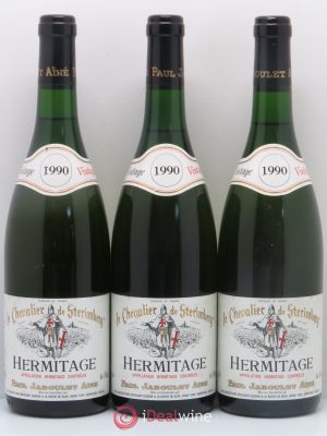 Hermitage Chevalier de Sterimberg Paul Jaboulet Aîné (no reserve) 1990 - Lot of 3 Bottles
