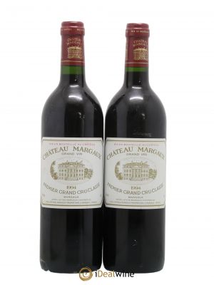 Château Margaux 1er Grand Cru Classé  1994 - Lot of 2 Bottles