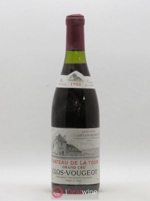 Clos de Vougeot Grand Cru Château de La Tour  1988 - Lot of 1 Bottle