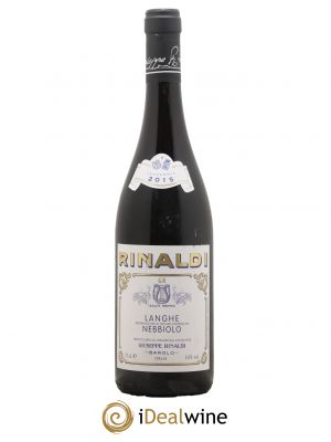 Langhe DOC Nebbiolo Giuseppe Rinaldi  2015 - Lot of 1 Bottle