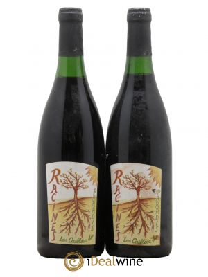 Vin de France Racines Les Cailloux du Paradis - Claude Courtois  1998 - Lot of 2 Bottles