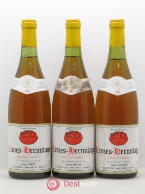 Crozes-Hermitage Albert Begot 1982 - Lot of 3 Bottles