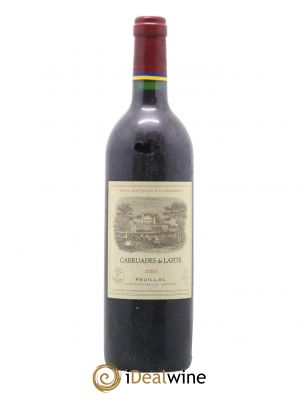 Carruades de Lafite Rothschild Second vin  2001