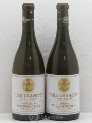 Saint-Joseph Les Granits Chapoutier  2001 - Lot of 2 Bottles