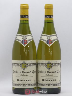 Chablis Grand Cru Valmur Régnard 2001 - Lot of 2 Bottles