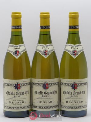 Chablis Grand Cru Valmur Regnard 2001 - Lot of 3 Bottles