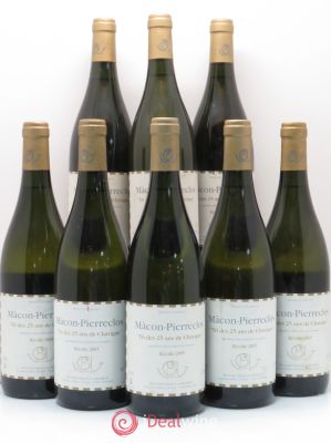 Mâcon-Pierreclos Pierreclos Tri de Chavigne Guffens-Heynen (Domaine) Trie des 25 ans 2005 - Lot of 8 Bottles
