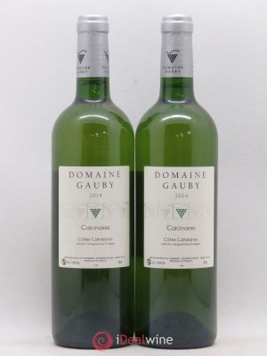 IGP Côtes Catalanes Les Calcinaires Gérard et Ghislaine Gauby  2014 - Lot of 2 Bottles