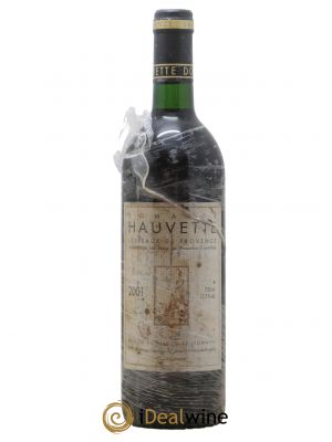 Baux de Provence Hauvette (Domaine)  2001 - Lotto di 1 Bottiglia