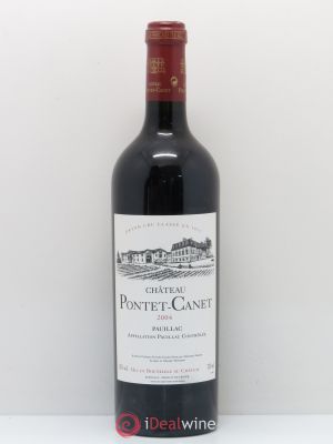 Château Pontet Canet 5ème Grand Cru Classé  2004 - Lot de 1 Bouteille