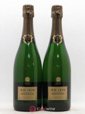 R.D. Bollinger  1976 - Lot of 2 Bottles
