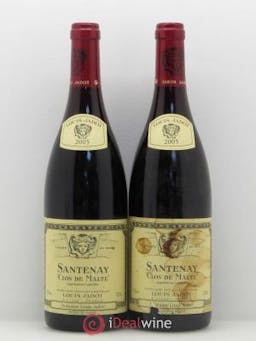 Santenay Clos de Malte Maison Louis Jadot  2005 - Lot of 2 Bottles