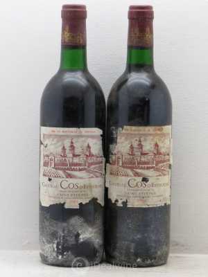 Cos d'Estournel 2ème Grand Cru Classé  1984 - Lot of 2 Bottles