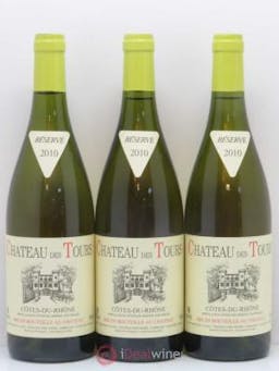 Côtes du Rhône Château des Tours E.Reynaud  2010 - Lot of 3 Bottles