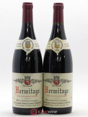Hermitage Jean-Louis Chave  1996 - Lot of 2 Bottles