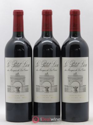 Le Petit Lion du Marquis de Las Cases Second vin  2015 - Lot of 3 Bottles