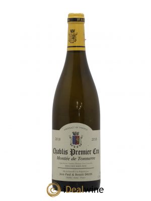 Chablis 1er Cru Montée de Tonnerre Jean-Paul & Benoît Droin (Domaine)  2018 - Lot of 1 Bottle