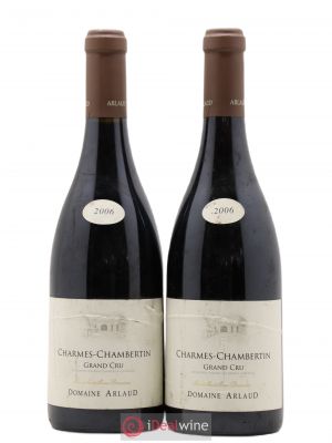 Charmes-Chambertin Grand Cru Arlaud  2006 - Lot of 2 Bottles