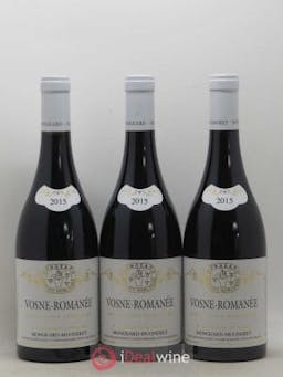 Vosne-Romanée Mongeard-Mugneret (Domaine)  2015 - Lot of 3 Bottles