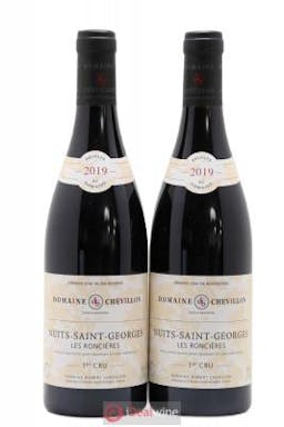 Nuits Saint-Georges 1er Cru Les Roncières Robert Chevillon  2019 - Lot of 2 Bottles