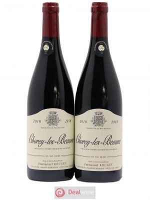 Chorey-lès-Beaune Emmanuel Rouget  2018 - Lot of 2 Bottles