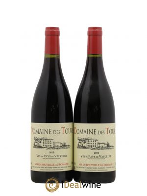 IGP Vaucluse (Vin de Pays de Vaucluse) Domaine des Tours Emmanuel Reynaud (no reserve) 2016 - Lot of 2 Bottles